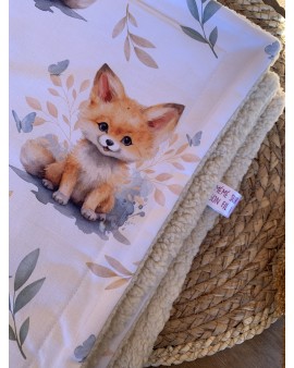 Douillette - Petit Plaid "Renardeau"