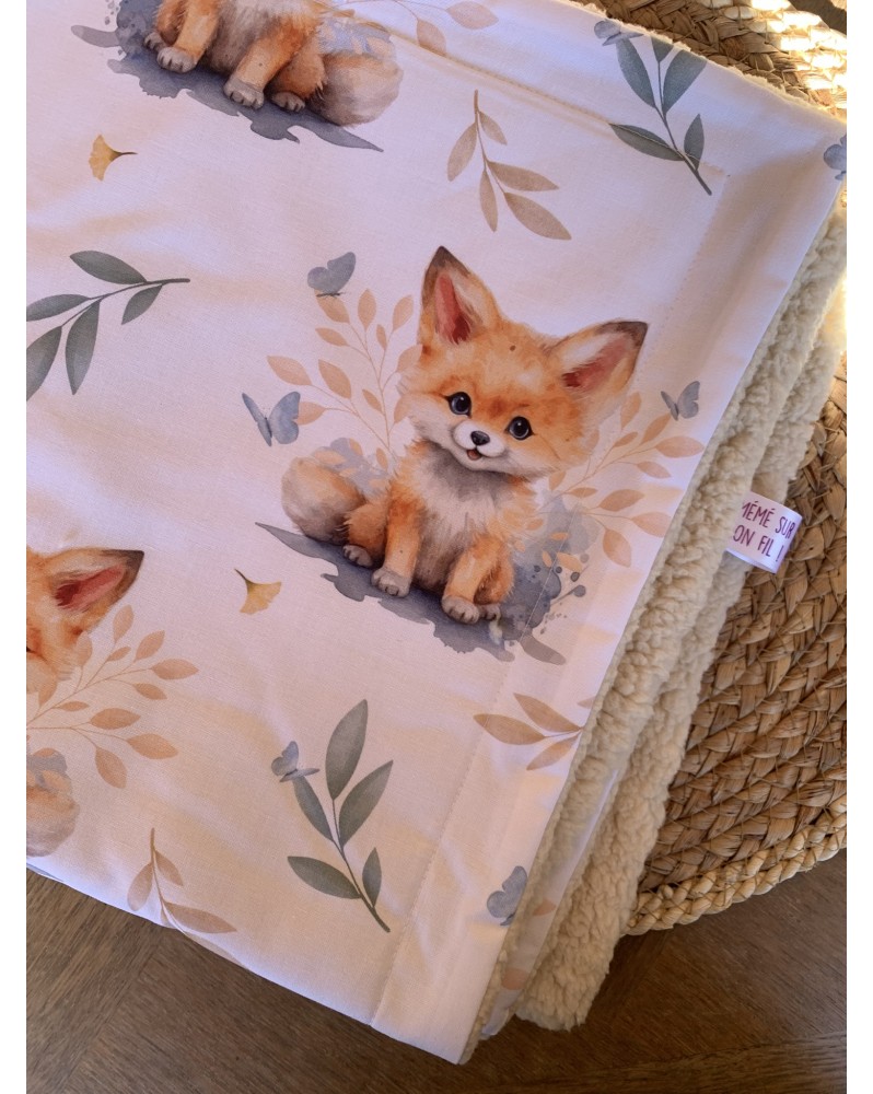 Douillette - Petit Plaid "Renardeau"