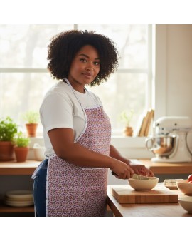 Tablier de cuisine "Rose...