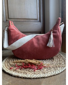 Sac Demi Lune "June" Nectarine