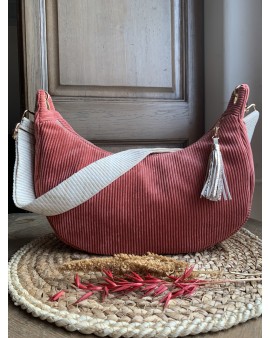 Sac Demi Lune "June" Nectarine