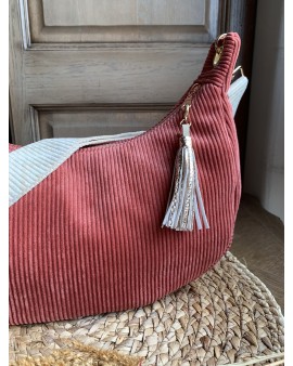 Sac Demi Lune "June" Nectarine