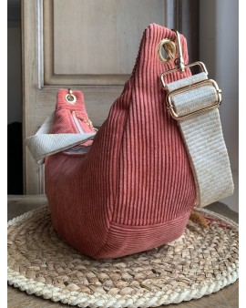 Sac Demi Lune "June" Nectarine