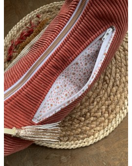 Sac Demi Lune "June" Nectarine