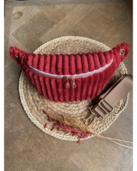 Sac Banane Zoé "Velours...