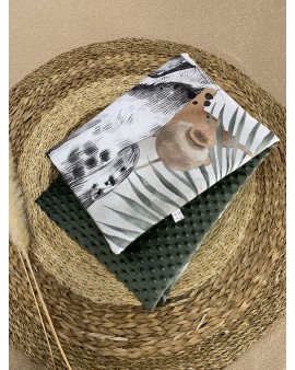 Couverture de lit bébé "Lion Savane"