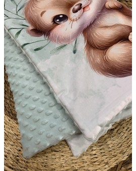 Couverture de lit bébé "Loutre"
