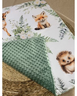 Couverture de lit bébé "Merveilles de la forêt"