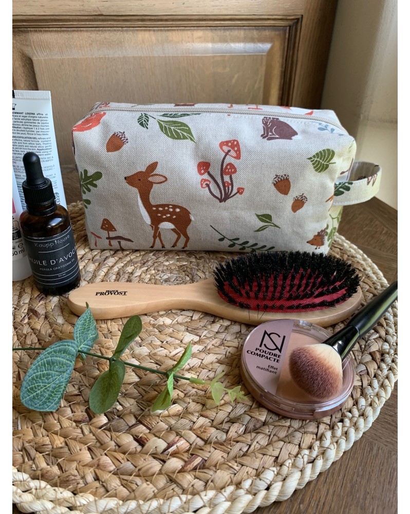 Trousse de toilette Victoria "Animaux de la forêt"