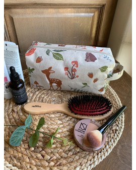 Trousse de toilette Victoria "Animaux de la forêt"