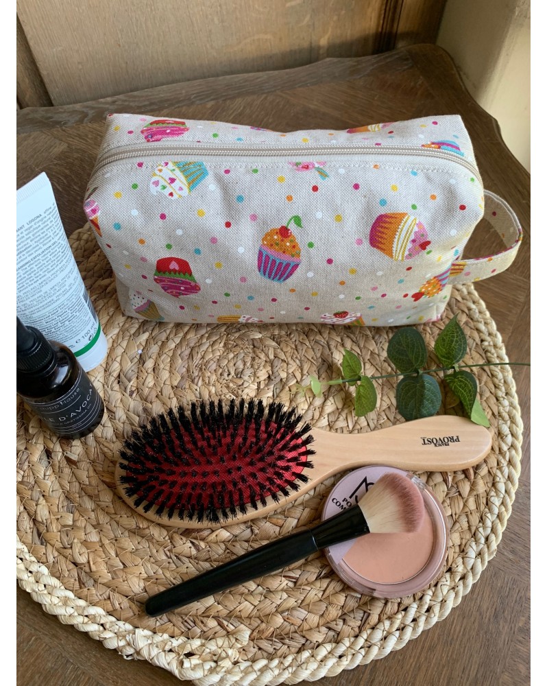 Trousse de toilette Victoria "Cupcake"